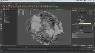 Maya 2017 - Disintegration Effect