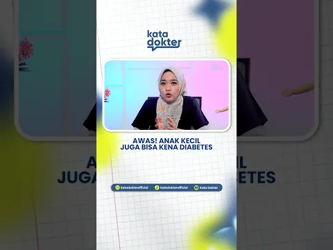 AWAS! Anak Kecil Juga Bisa Kena Diabetes