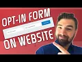 How To Add An Email Opt-In Form To Your Band Website Using ConvertKit 2021