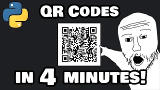 Create QR codes with Python in 4 minutes