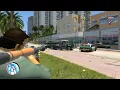 GTA Vice City Nextgen Edition - 6 Star Police Station Shootout + Escape