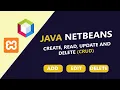 JAVA NETBEANS - ADD EDIT DELETE OR CRUD CREATE READ UPDATE DELETE