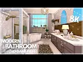 BLOXBURG Modern Bathroom NO GAMEPASS Speed Build