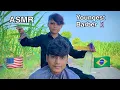 Download Lagu ASMR youngest Barber 💈 In the world 🌍 fast and furious haircut 💇 