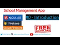 Angular Firebase School Student Management App - Free download with complete source code