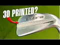 The WORLDS FIRST 3D Printed golf irons WOW