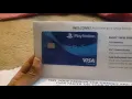 SONY PLAYSTATION VISA SIGNATURE CREDIT CARD UNBOXING 2020