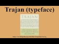 Trajan typeface