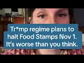 Download Lagu Tr*mp Regime plans to halt food stamps Nov 1. It’s worse than you think. 