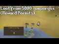 Loot from 5000 Tempoross Reward Permits