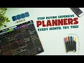 How to Organize Your Time Plan With Me on black magnetic dry erase board September 2023