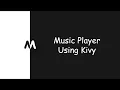 Kivy KivyMD - Music Player