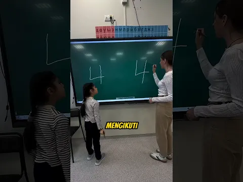 Hasil gambar dari angka 4 itu bikin semua murid kaget 😍