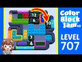 Color Block Jam Level 707 Solution Walkthrough