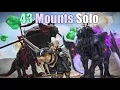43 FFXIV Mounts You Can Farm SOLO Panthers Lynxes Tigers