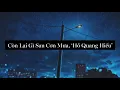Lagu Còn Lại Gì Sau Cơn Mưa (Lyrics), 'Hồ Quang Hiếu'