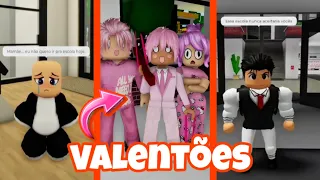 Os maiores VALENTÕES do ROBLOX que fizeram BULLYING e se deram MAL