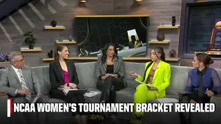 Women's NCAA Tourney Bracket REVEALED 🏀 UCLA, South Carolina, Texas & USC get No. 1 seeds | ESPN CBB