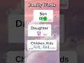 Download Lagu Family Words in Korean..#koreanlanguage #learnkorean #shorts #family #epstopikexam #topik