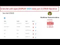4 Servlet with ajax DISPLAY JSON data with AJAX part 2 CRUD Operation Advance JAVA Semant Sir