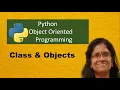 Learn Python in Tamil Python Object Oriented Programming Classes Objects