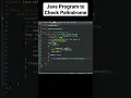 How to check a number is a palindrome or not in Java Pahadi Coder