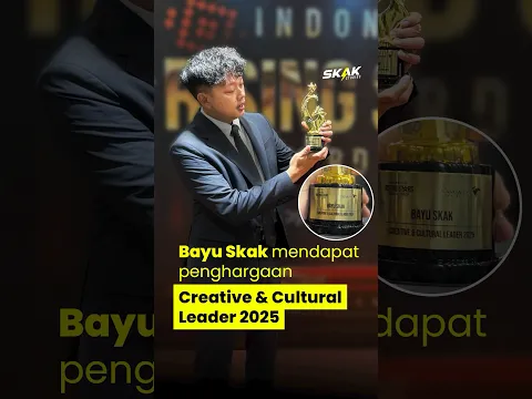 Bayu Skak – Creative & Cultural Leader 2025 #skakstudios #bayuskak #indonesiarisingstar #creative