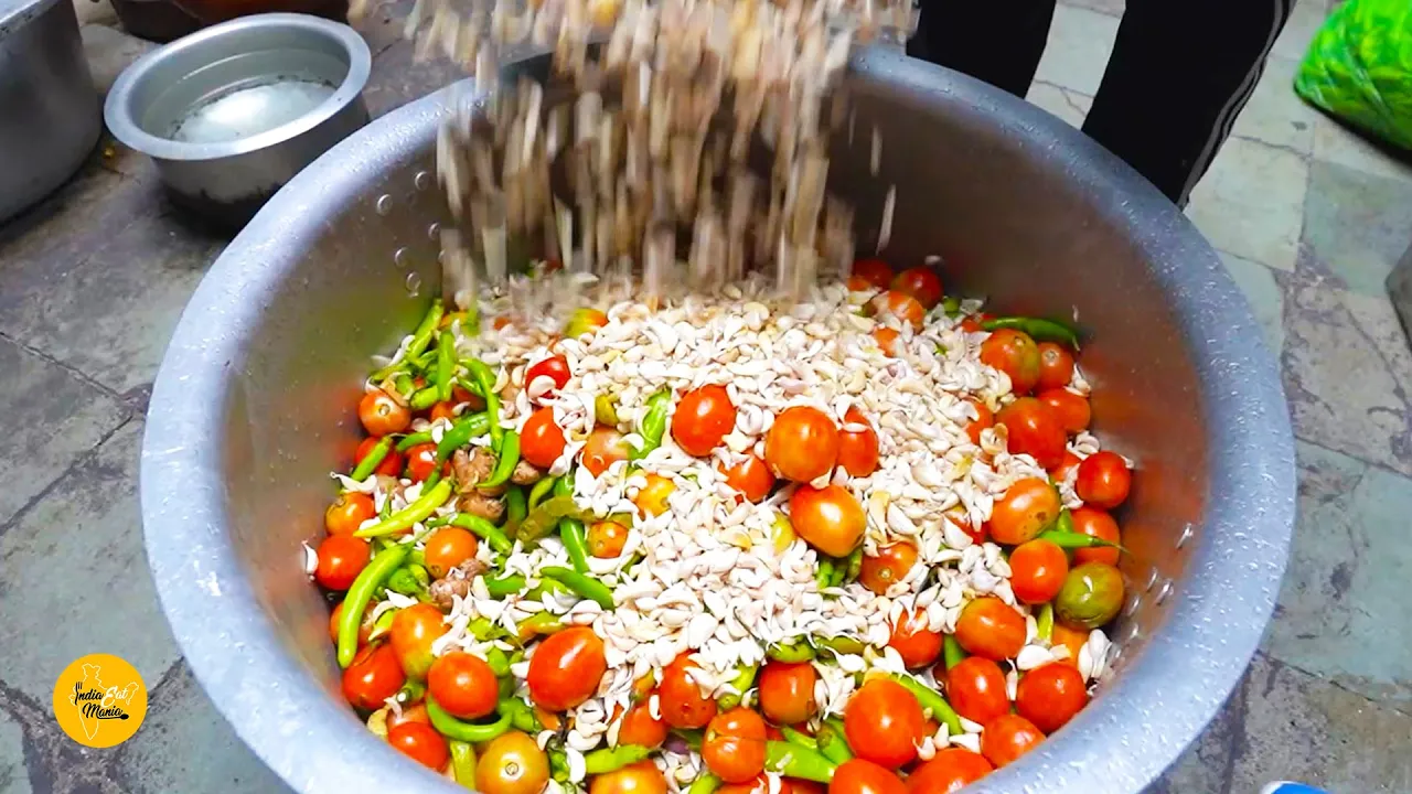 200Kg Rajasthani Authentic Aloo Piyaz Paneer Ki Sabzi Making Rs. 140/- Only l Jaipur Street Food