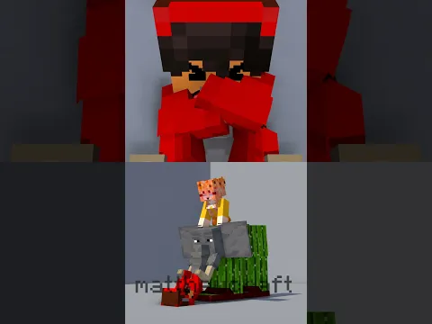 When you have a brainrot friend 🤣😂😄  #matthewcraft #minecraft #cashminecraft #shorts