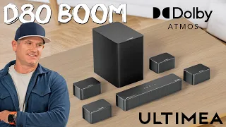 Ultimea Poseidon D80 Boom - 7 1 Soundbar System