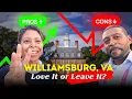 Living in Williamsburg VA 3 Pros Cons You MUST Know Before Moving Here