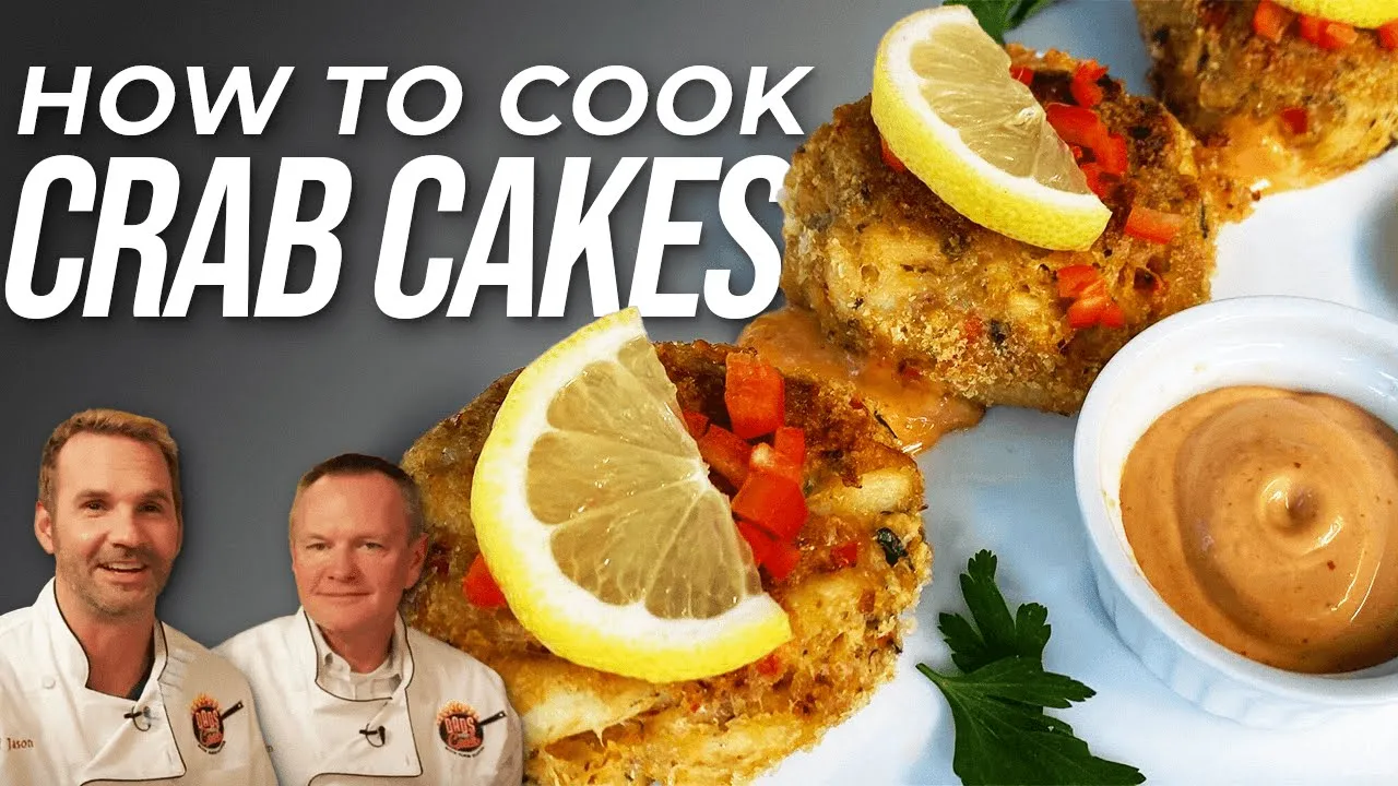 How To Cook Crab Cakes - Cracking Fresh Crab   Dads That Cook