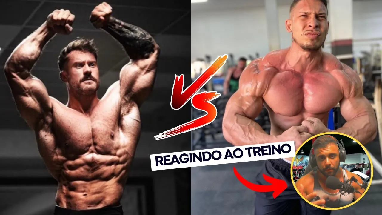 RAMON DINO VS CBUM NO TREINO DE DORSAIS - REACT ACABOU DE ACONTECER