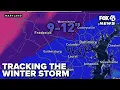 WEATHER ALERT UPDATE Tracking the winter storm as it moves into Maryland