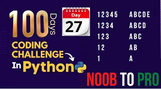 Day 27 100 Days Coding Challenge in Python