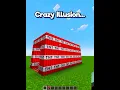 🔥 CRAZY MINECRAFT TNT illusion 🧨 Minecraft TNT illusie #Shorts #minecraft #minecraftshorts #gaming