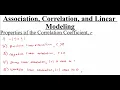 2 1 4 Association Correlation and Linear Modeling