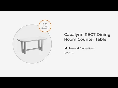 Cabalynn - Rectangular Dining Room Table