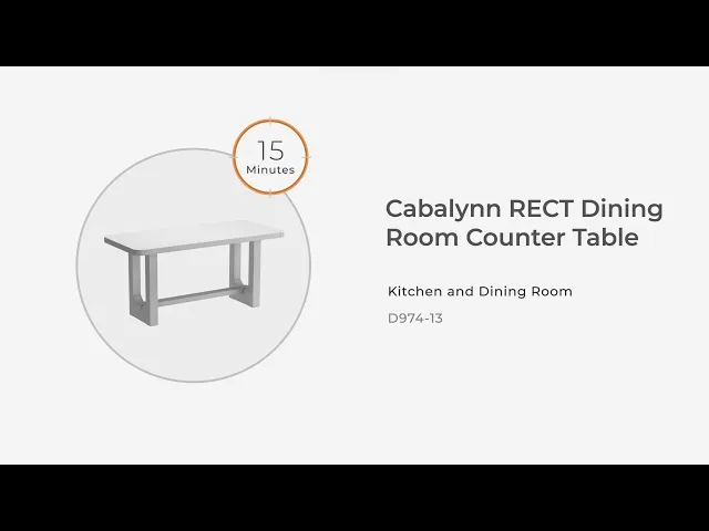 Cabalynn - Rectangular Dining Room Table