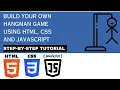 Build Your Own Hangman Game using HTML CSS and JavaScript Professional Game Development