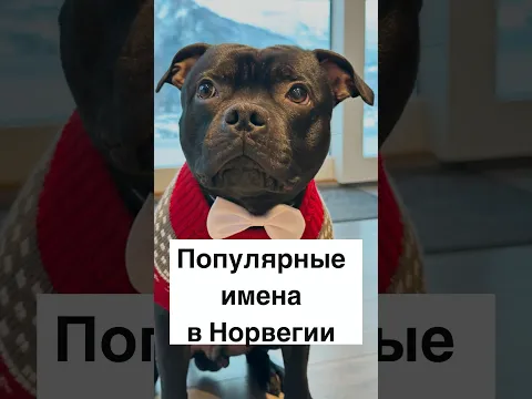 Самые популярные имена в Норвегии #норвегия
