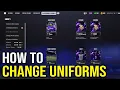 Madden 27 How to Change Uniforms in Ultimate Team Edit Team Uniform