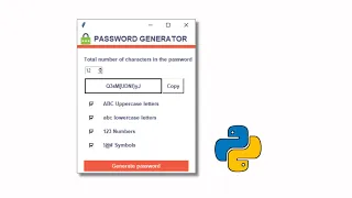 How To Make Your Own Password Generator App Python Tkinter