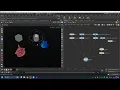 Houdini move Objects in the merge