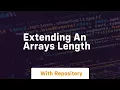 extending an arrays length