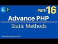 What is static method and how static method is working Static Methods Concept OOPS Concept