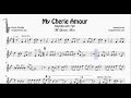 Download Lagu My Cherie Amour Partitura de SAXOFÓN ALTO para Williams