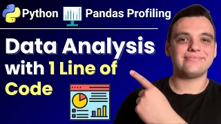 1 Line of Python Code to Generate a Full Data Analysis Report Pandas Profiling