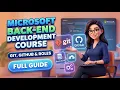 Microsoft Back-End Development Course Git GitHub Developer Roles Full Guide