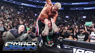 Randy Orton and Cody Rhodes engage in a chaotic brawl SmackDown highlights Aug 14 2026